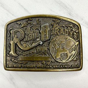 Vintage Gold Belt Buckle